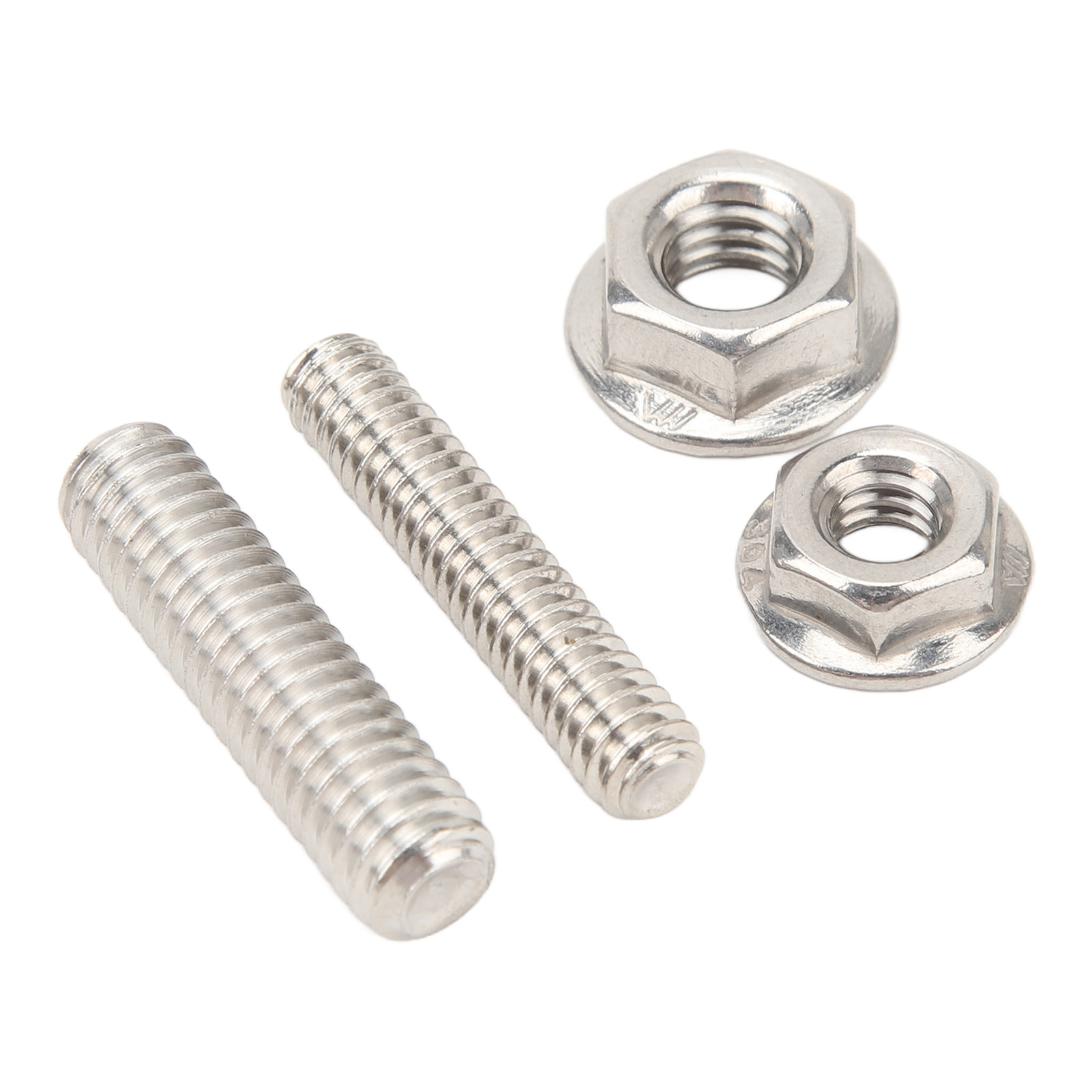 18-teiliger Kurbelgehäuseschraubensatz Aus Gehärtetem Edelstahl 304, Inklusive Ersatzmuttern Und -bolzen Für Chevy Small Block Sbc 283, 327, 350 Und 400