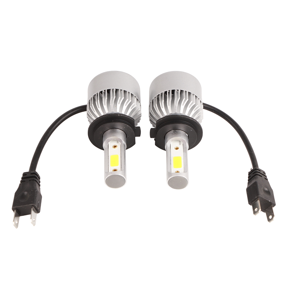 Set Mit 2 H7 Led-autolampen, Superhelle Scheinwerfer, Schnelle Wärmeableitung, Umrüstsatz