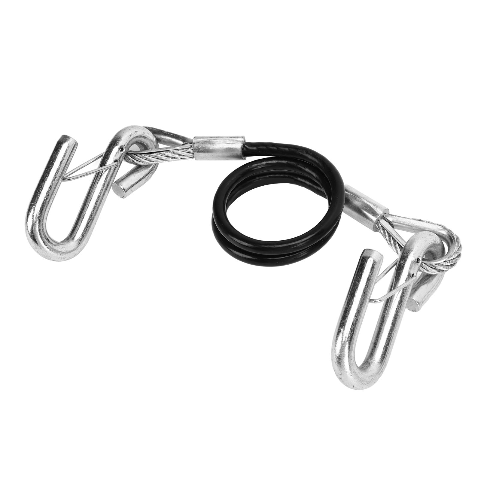 70 Cm Langes Anhängersicherheitsseil Mit S-haken, Federbelastetem Auslöseschutzseil, Wohnwagenkapazität 1588 Kg, Sicherheits-anhängerseil