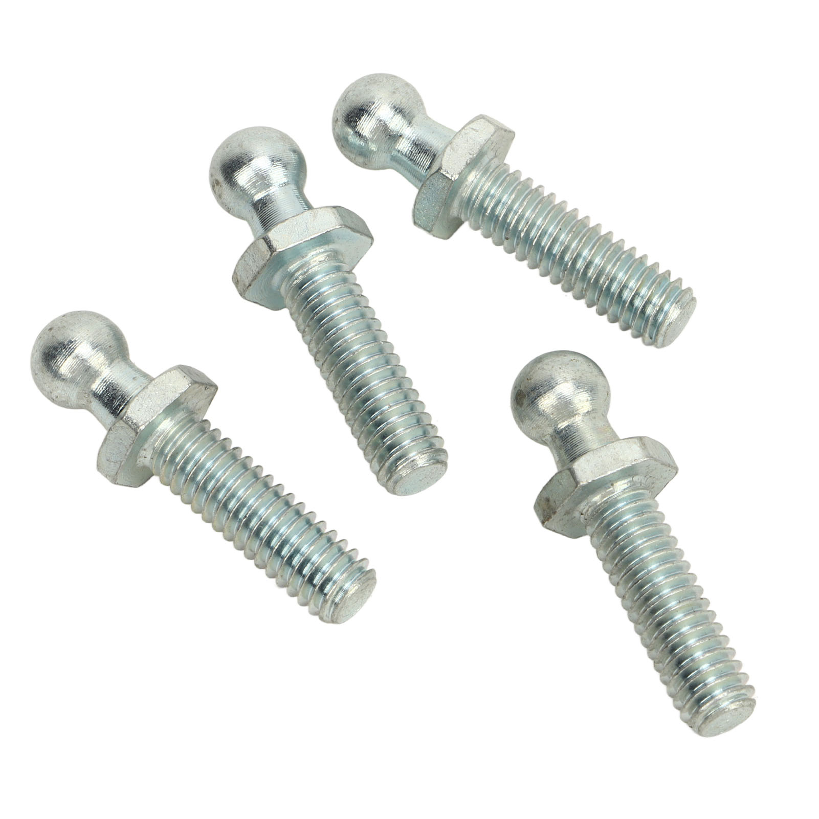 4 X 10-mm-kugelgelenke Zum Einschrauben Mit 5/16-18-gewinde, Hohe Härte, Stabil Und Robust, Set Mit Unterlegscheiben Für Kofferräume, Wohnmobile Und Pkw, 1 Zoll