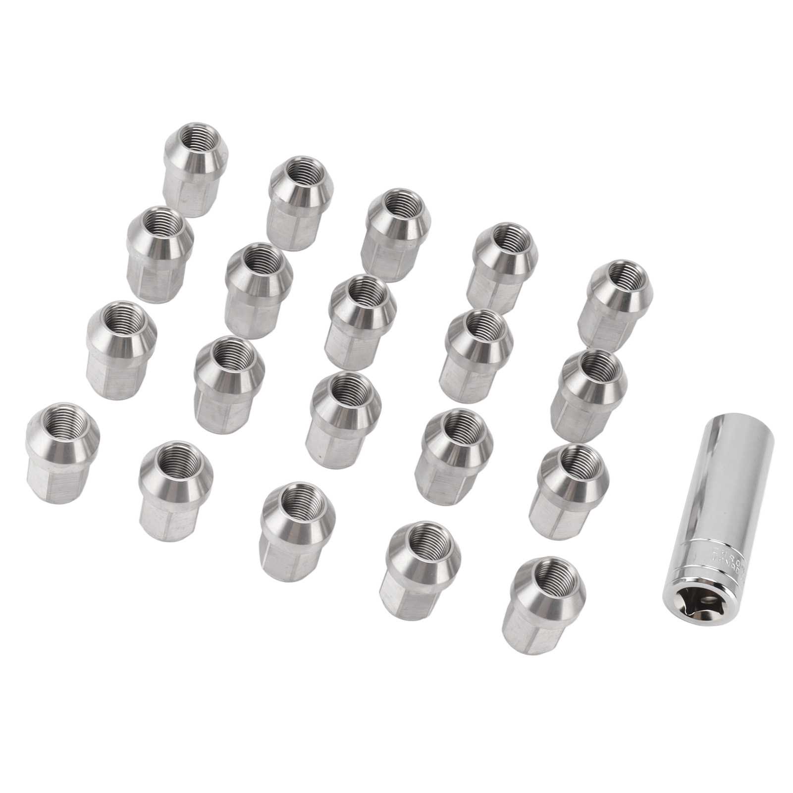 M14x1,5 Radmuttern Mit 19-mm-hülse, 20er-packung, Edelstahl, 35 Mm, Ersatz Für Mazda, Gegenüberliegende Seite