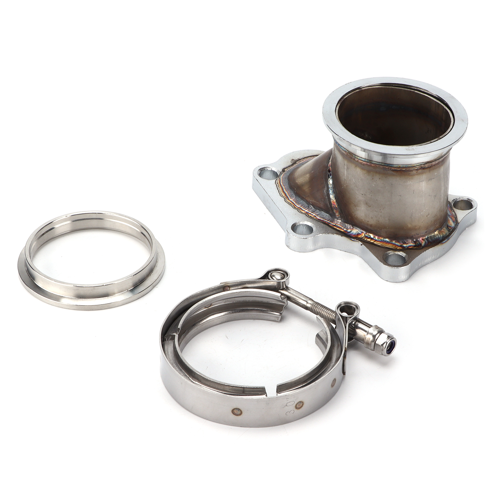Turbo-downpipe-flansch, 5-loch-v-band-flansch-umrüstadapter, Ersatz Für Subaru Forester Xt 2004-2008