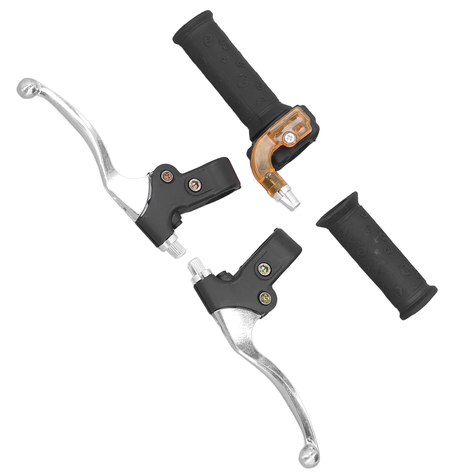 22-mm-motorradgasgriffe Und Bremshebel, Linkes Und Rechtes Set Für 47-cm³- Und 49-cm³-zweitakt-dirtbikes, 7/8-zoll-lenker