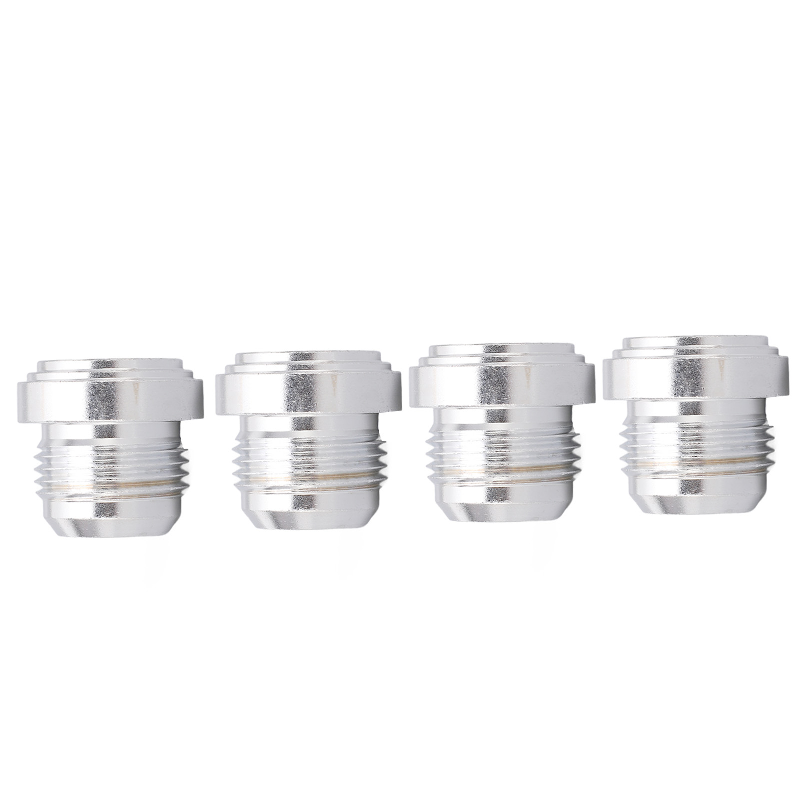 4-teiliges An12-aluminium-fitting, 12an-außengewinde, Schweißbar, Universalsockel, Einfache Montage