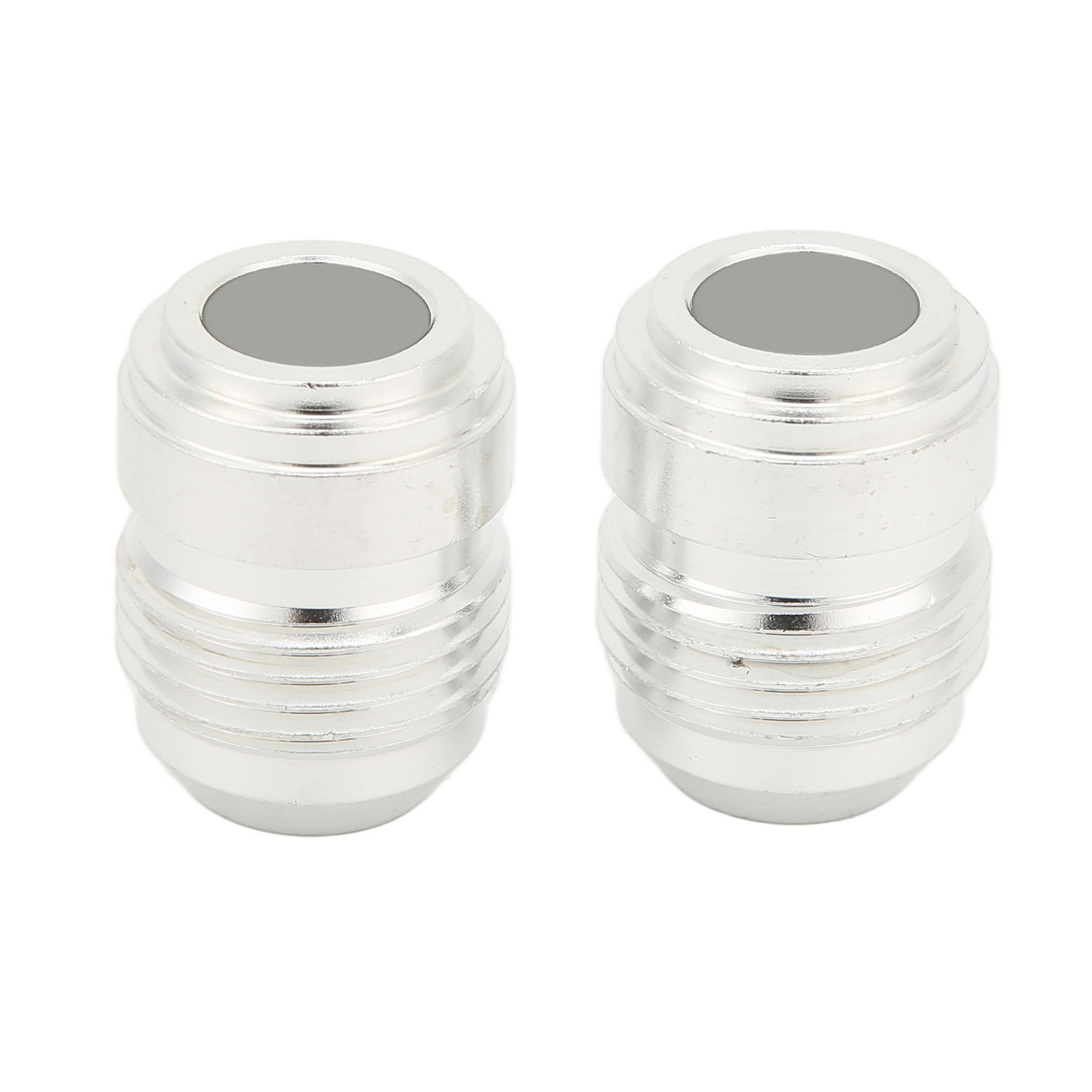 An10 Aluminium-schweißfittings, Bearbeiteter Außengewindenippel, Universeller Kfz-anschluss, Aufschweißbare Kappe, 2 Stück