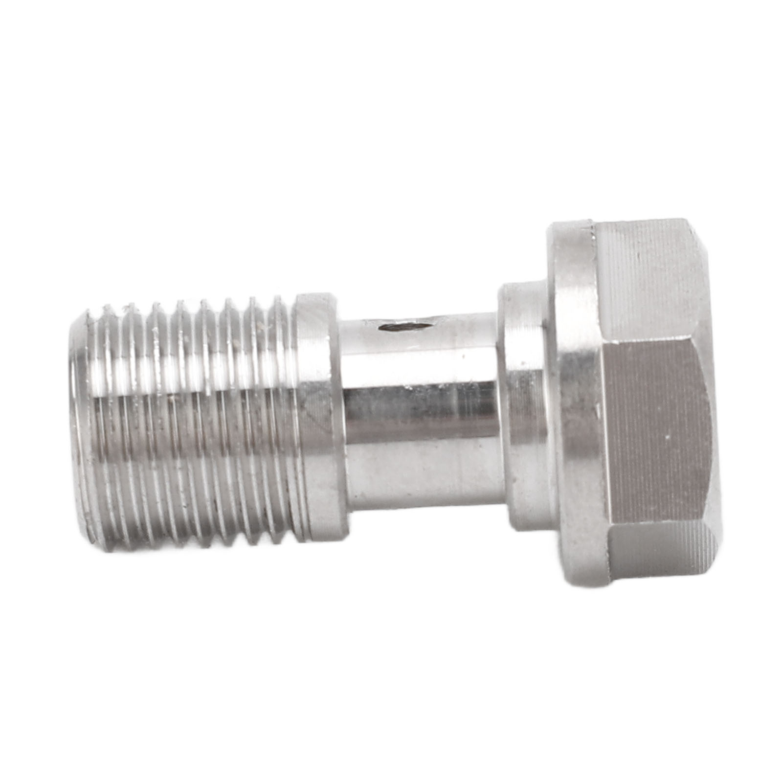 M10x1,5 Banjo-flansch Mit 1,5 Mm Edelstahl-drosselklappe Für Brems-, Kupplungs- Und Turboleitungen