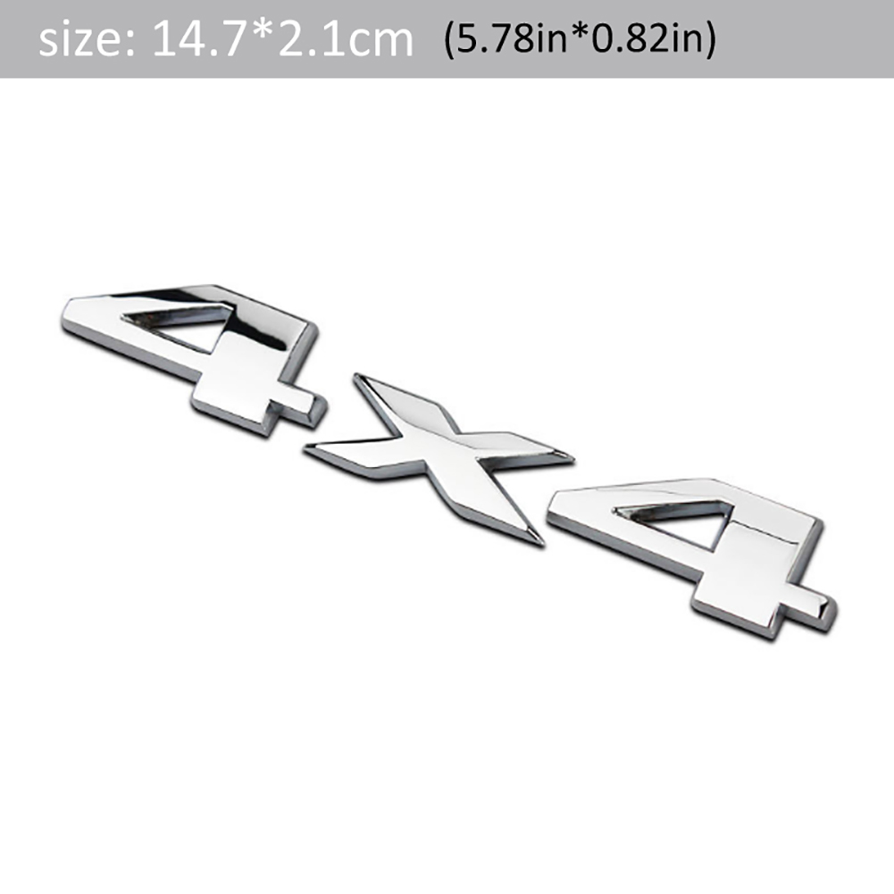 4x4 3d Auto-emblem Logo Aufkleber Autoaufkleber Dekoration Lkw Suv Außenzubehör Auto Wandaufkleber Motorrad Emblem