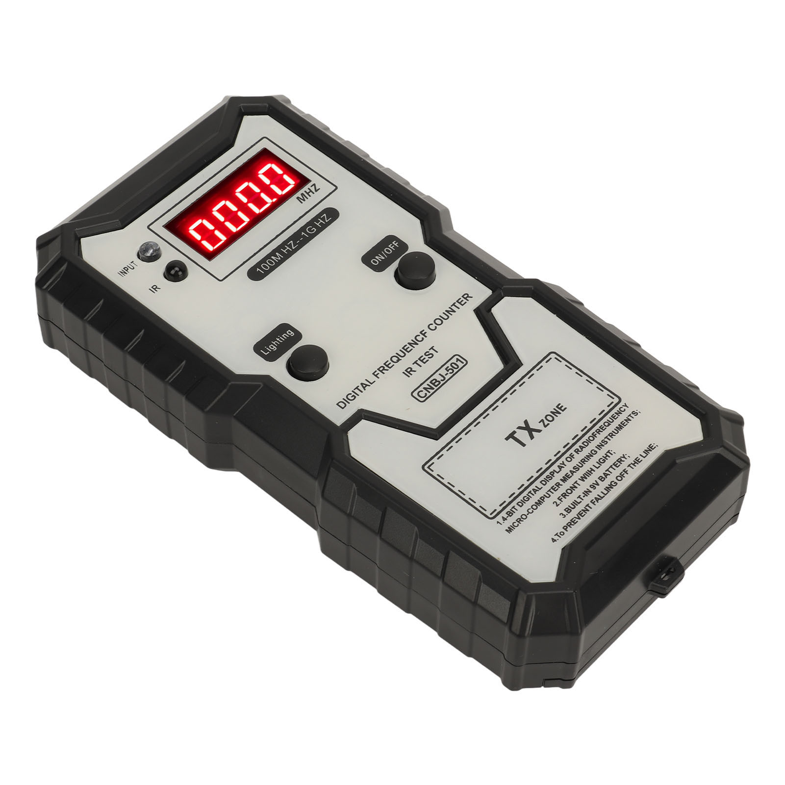 Infrarot-frequenztester Für Fernbedienungen, 100 Mhz Bis 1 Ghz, Hohe Genauigkeit, Digitalanzeige, Autoschlüssel Und Fernbedienung.