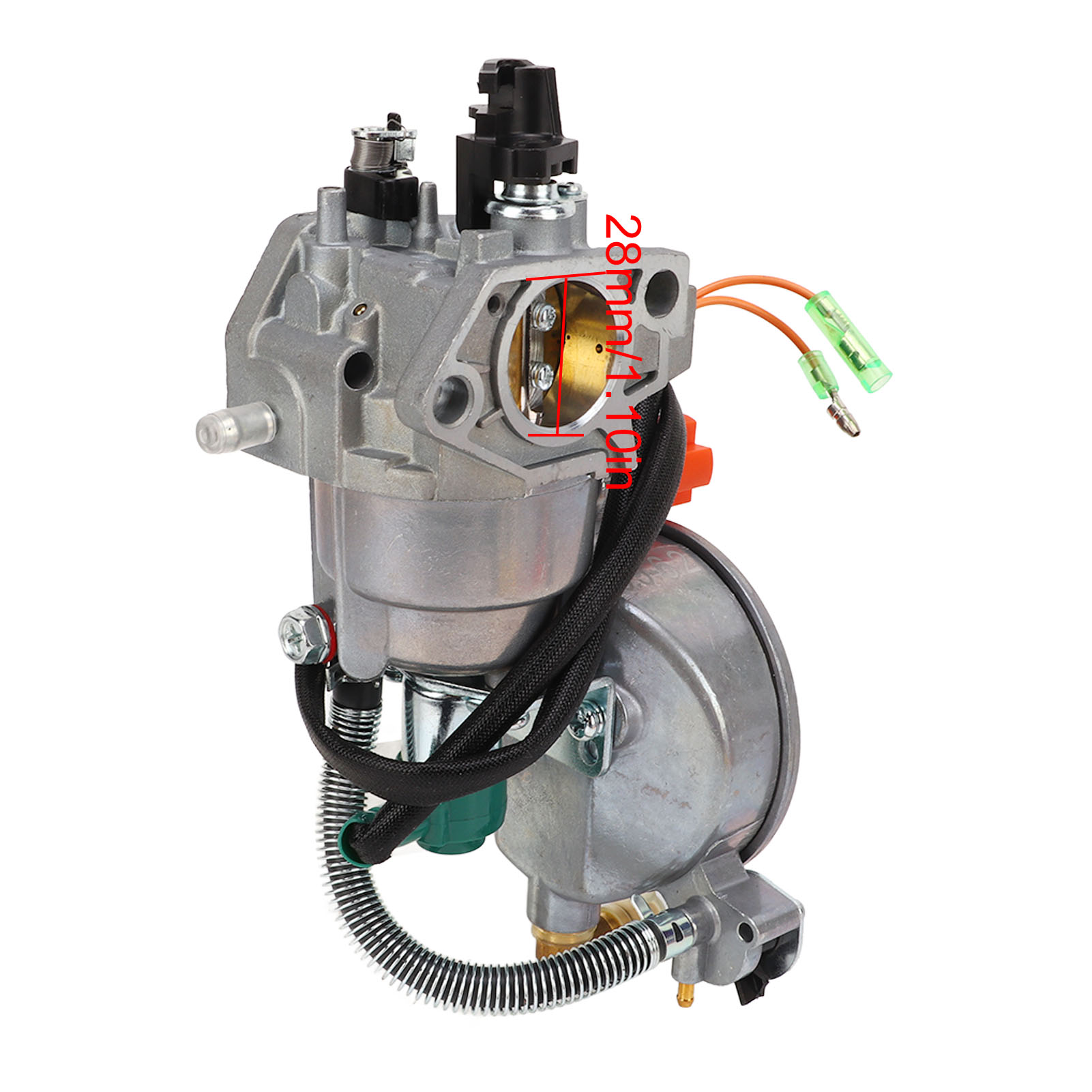 Metallvergaser Für Generatoren Mit Zweistoffbetrieb, Motorersatzteil, Kompatibel Mit Champion 100155 Und 100230, Universelle Vergaserbaugruppe