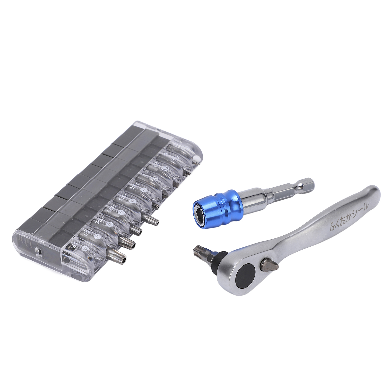 Fo-9212b 12-teiliges Ratschenschraubendreher-set, Mini, Robust, Tragbar, Industriewerkzeug, Verschiedene Bits, Praktischer Koffer