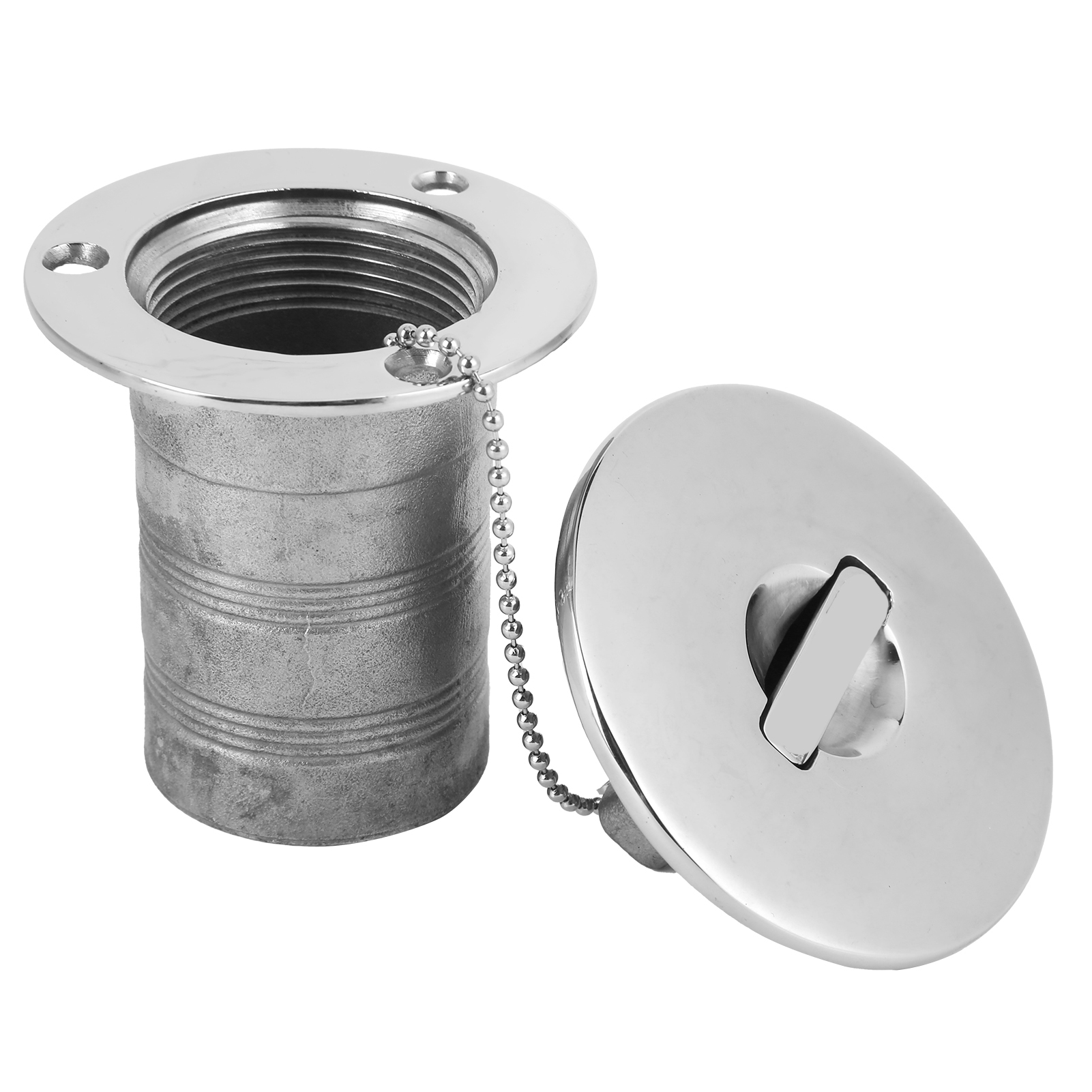 50-mm-schiffsdieseltankdeckel Aus Edelstahl 316, Deckeinfüllstutzen Für Boote, Yachten, Wohnwagen, Wohnmobile Und Transporter