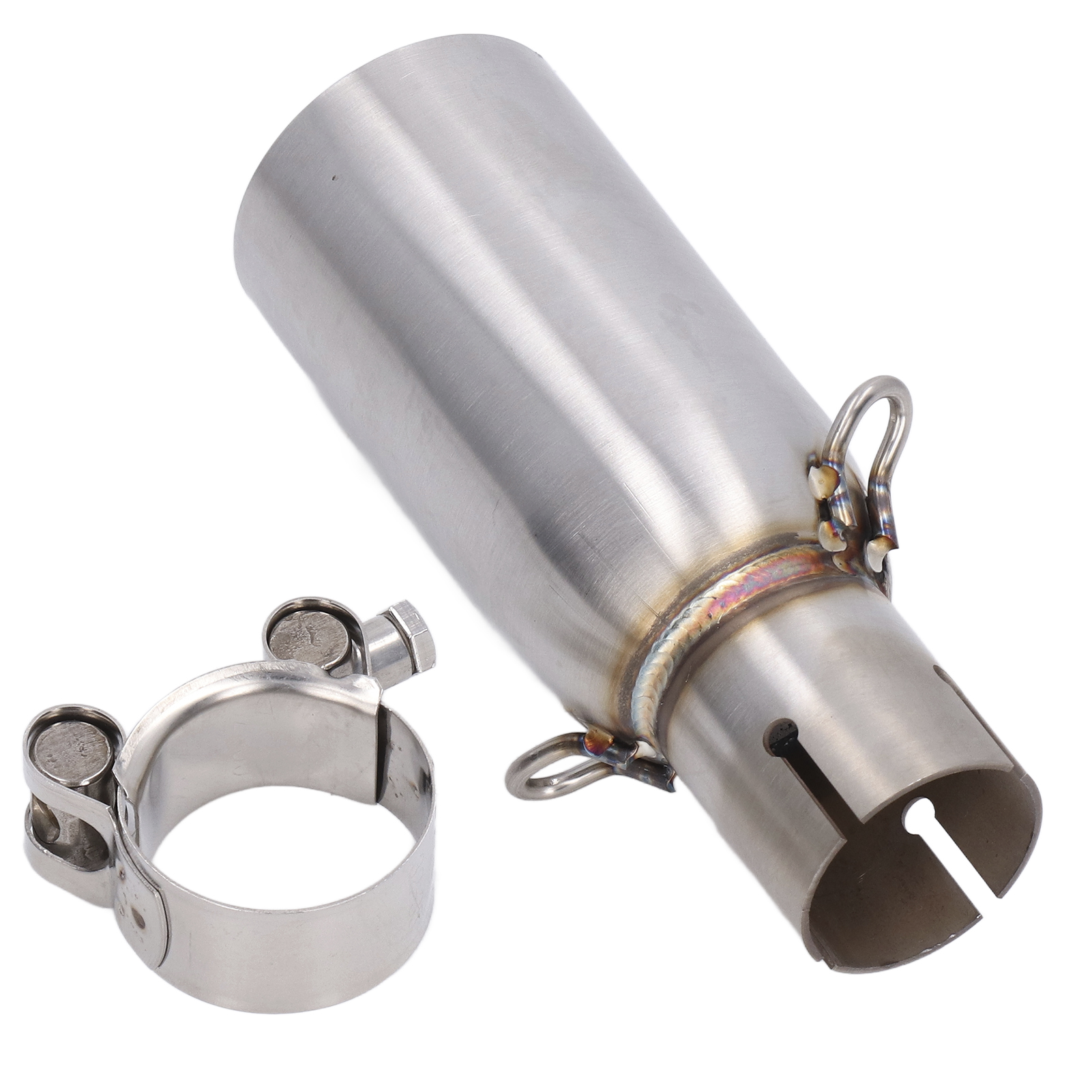 Mittelrohr Für Motorradauspuff, Ersatz-mittelanschluss Für Piaggio Beverly 125 300, Mp3 125 250 300, Lt X10 125, Edelstahl-kit, Leistung Und Langlebigkeit.