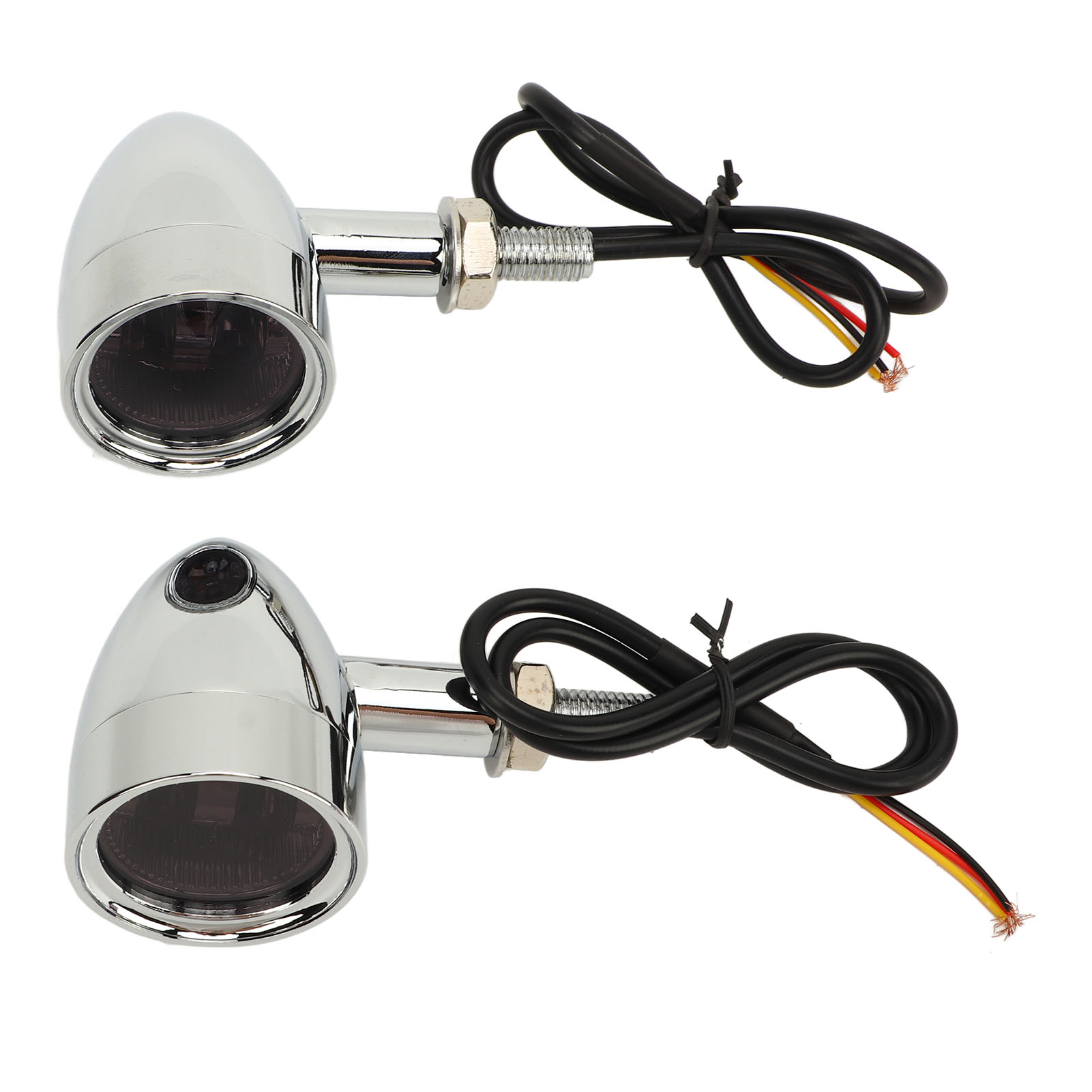 10 Mm Extrahelle, Robuste Motorradblinker, Paar Blinker Für Suzuki, Bobber, Chopper – Premium-ersatz