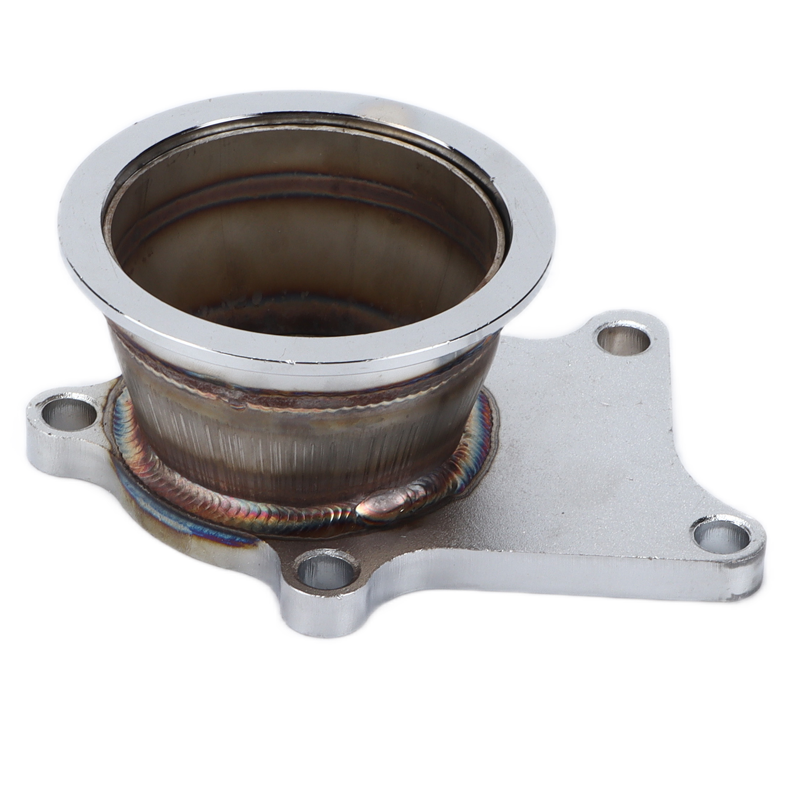 T3/t4 Turbo 3" V-band-adapterkit Mit 5 Stehbolzen, Downpipe-flansch, Klemmbefestigung, Stahl, Für Sportauspuffanlage