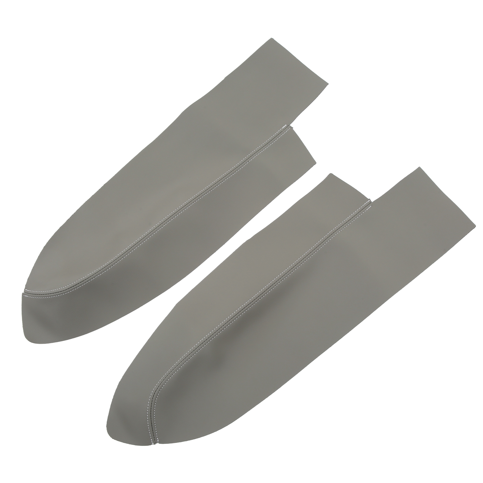 2-teilige Vordere Türarmlehne, Mikrofaser-kunstleder, Autoinnenausstattung, Ersatzteil Für Cr-v 2007-2011, Grau, Armlehnenbezug.
