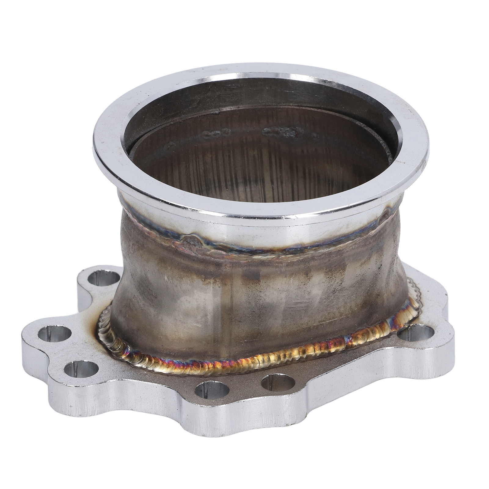 3-in-1 Turbo-downpipe-adapterflansch-kit Für Garrett T25, T28, Gt25 Und Gt28 Turbolader, V-band-anschlüsse, Edelstahl