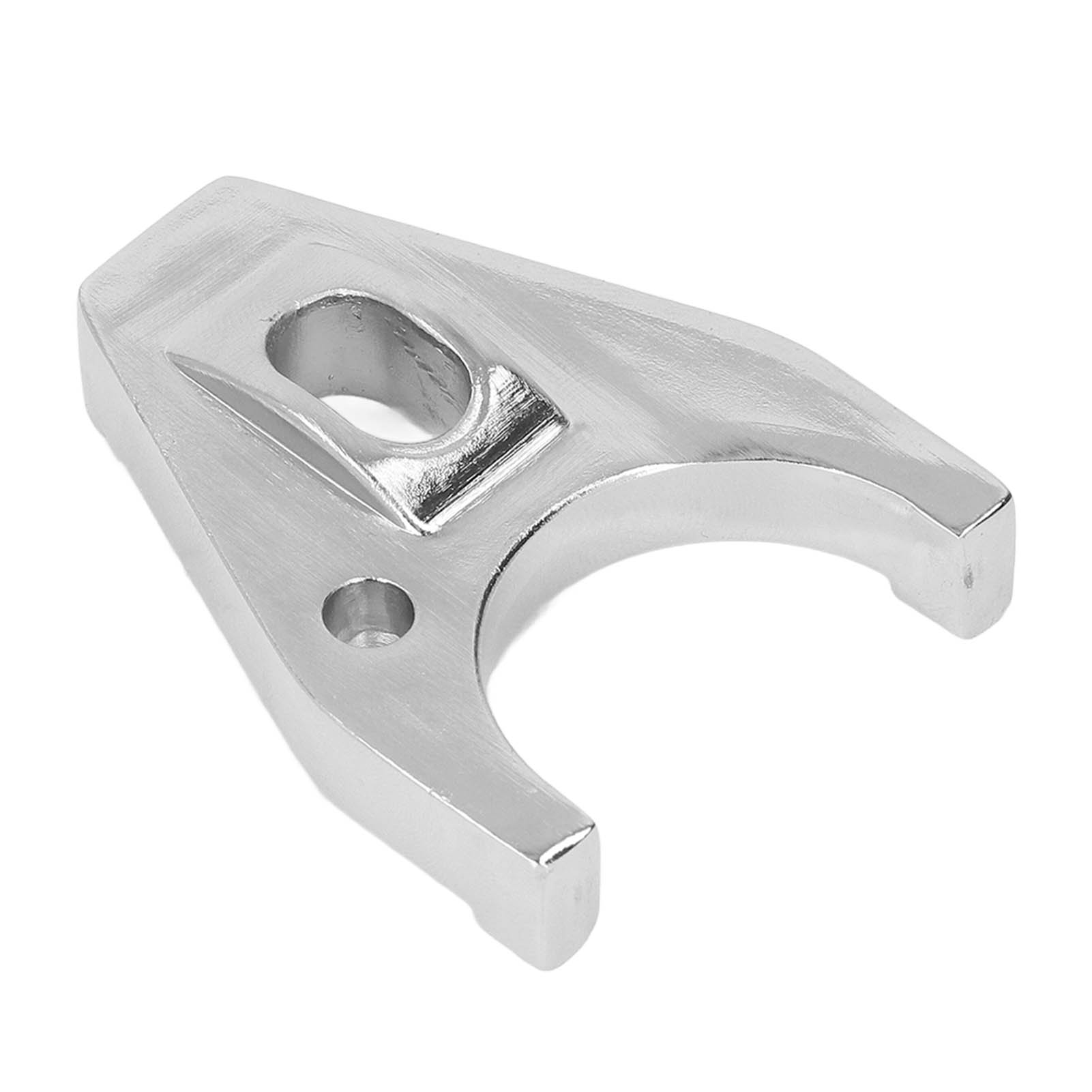 Satz Mit 2 Gebürsteten, Verchromten Aluminium-verteilerhalterungen Inklusive Schrauben, Ersatz Für Chevy V8 V6, Robust Und Verstellbar