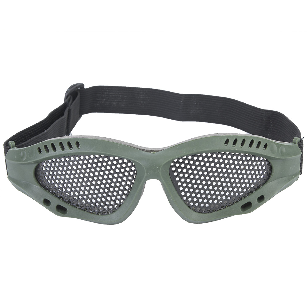 Augenschutzbrille Für Outdoor-sportarten Mit Verstellbarem Riemen Für Kinder (grün)