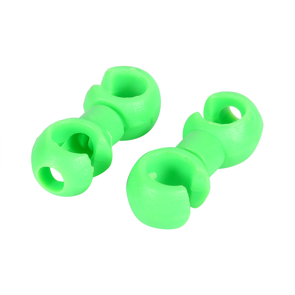 10 Clips En S Pour Vélo, Guides De Câble De Frein Et De Gaine De Dérailleur (vert)
