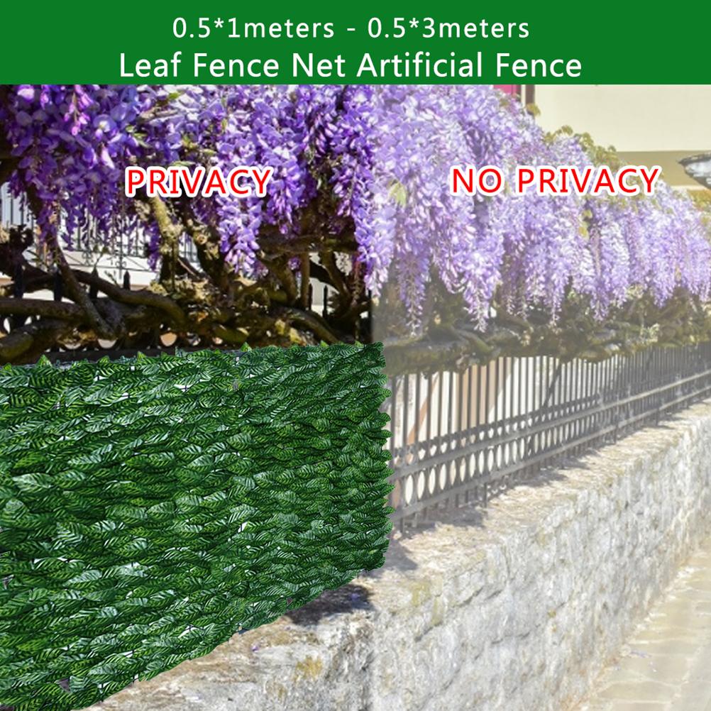 Künstliche Grüne Hecke, Laubzaun Für Garten, Dekorative Mauer, Hochzeit, 1 Stück
