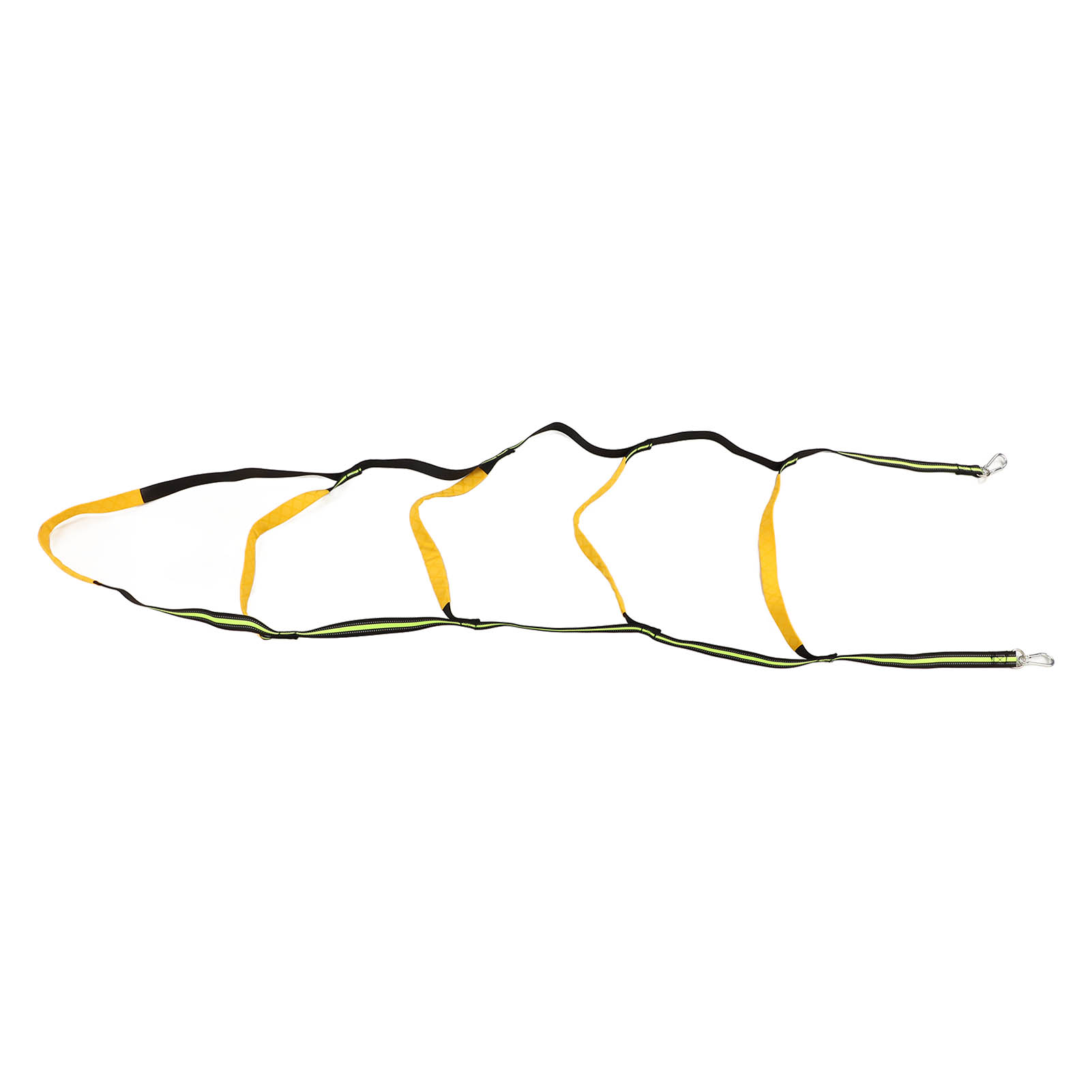 Universelle, Tragbare 5-stufige Strickleiter Mit Kletterkarabiner Für Schlauchboote Und Kajaks (grün)