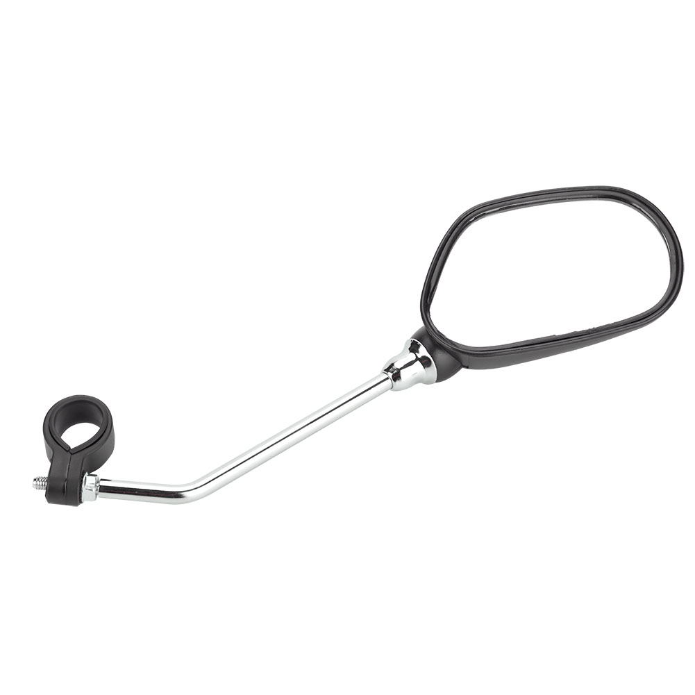 1 Paire De Rétroviseurs De Guidon Pour Vtt, Rotation À 360°, Avec Réflecteurs De Sécurité