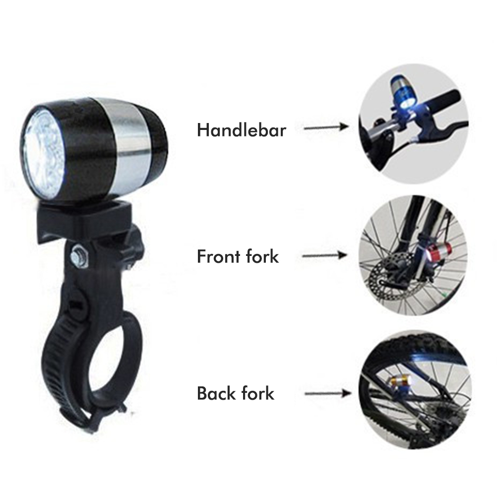 Wasserdichte Led-fahrradlichter Für Mountainbikes, Mit Vorderem Signallicht Aus Aluminiumlegierung.