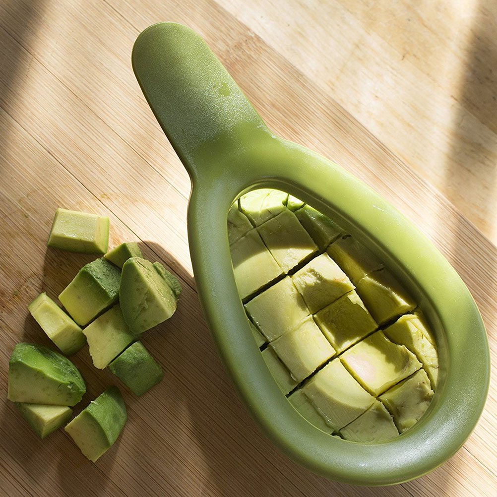 Avocadoschneider Aus Edelstahl, Schneidewerkzeug, Obsttrenner, Küchenhelfer