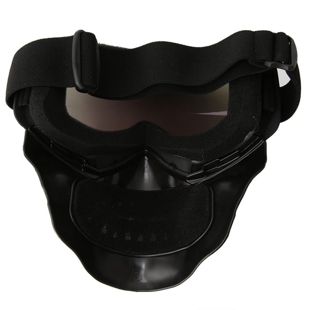 Abnehmbare Outdoor-motorradbrille, Helmmaske, Skisport-motorradrennbrille (farbig)