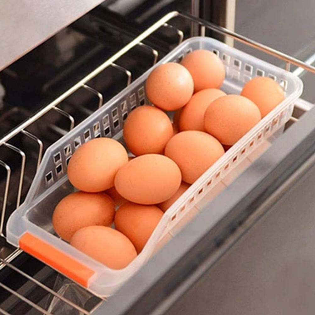 Platzsparende Aufbewahrungsbox Für Lebensmittel Im Kühlschrank, Küchenaufbewahrungskörbe, Kühlschrank-gefrierfach, Gefrierschrank-organizer Mit Großem Fassungsvermögen