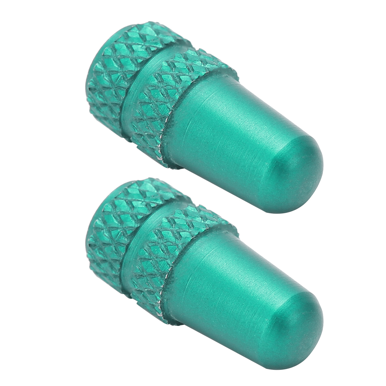 Lot De 2 Bouchons De Valve Presta En Alliage D'Aluminium, Pour Pneus De Vélo (vert).