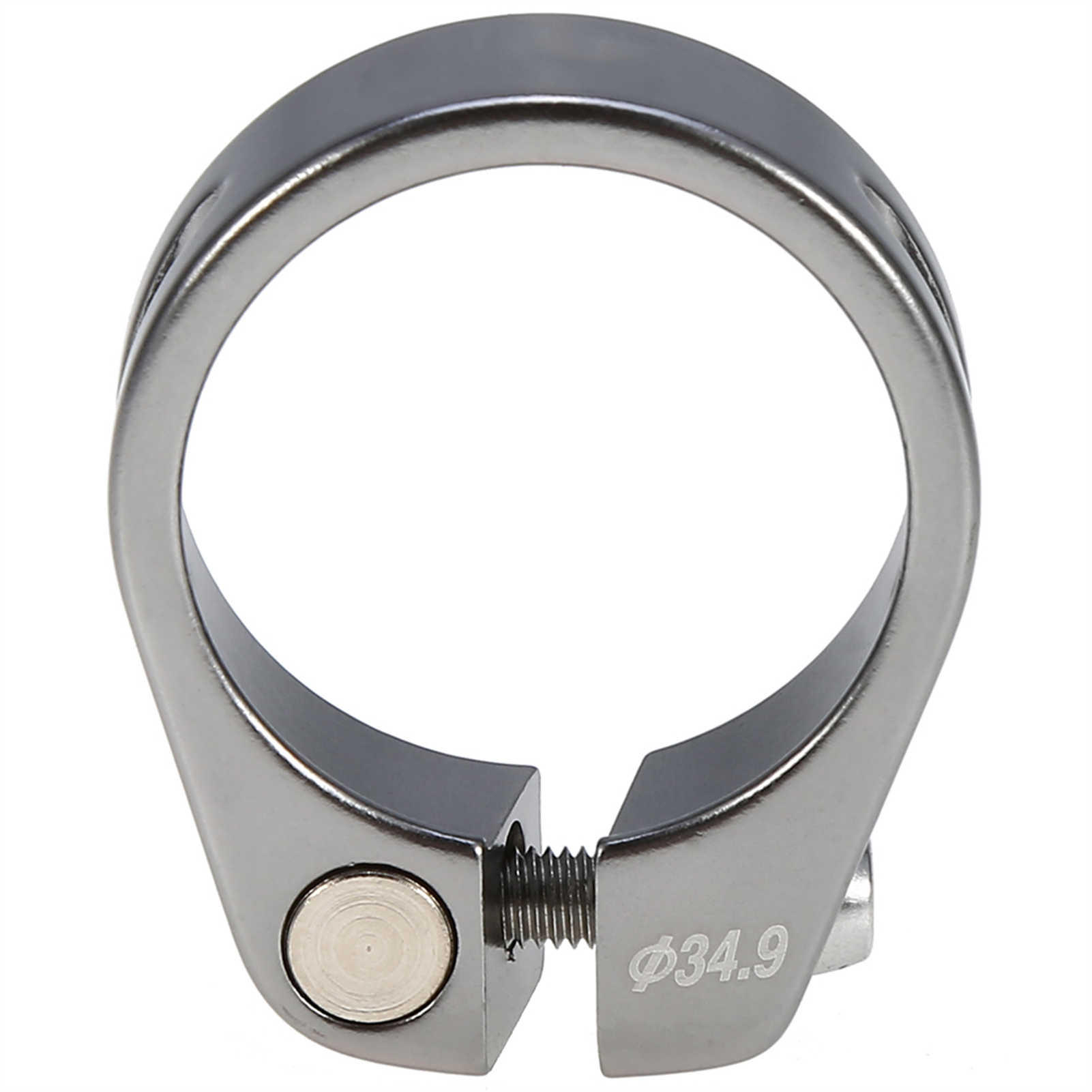 Collier De Serrage De Tige De Selle De Vélo En Alliage D'Aluminium 34,9 Mm, Accessoire De Tige De Selle Pour Vtt (titane)