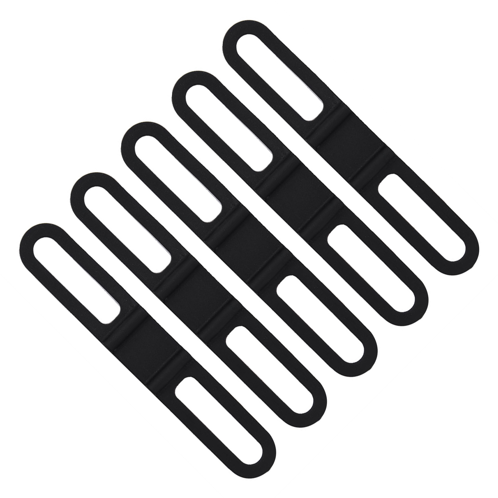 Lot De 5 Sangles De Fixation En Silicone Multi-usages Pour Vélo, Support De Lampe Torche