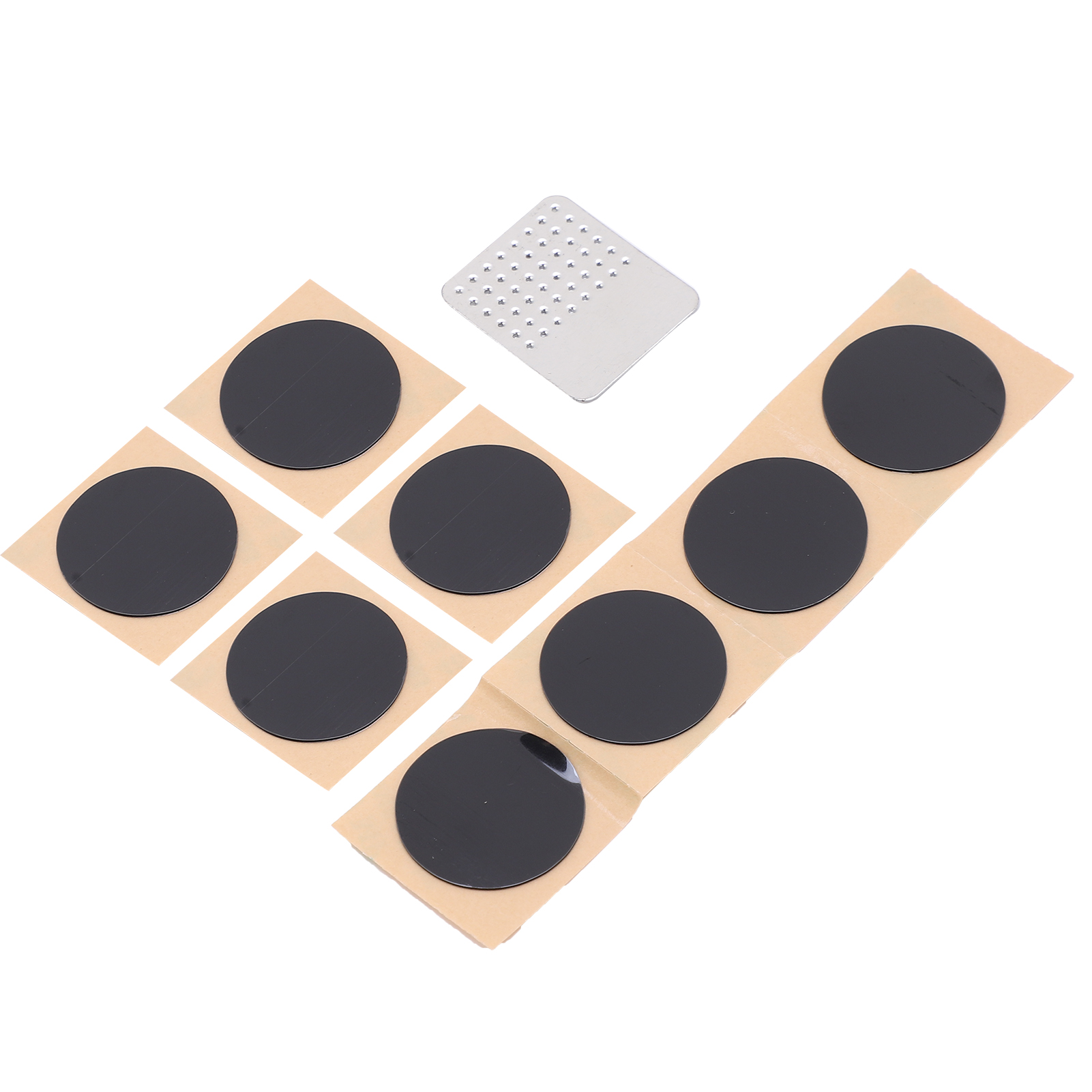 Kit De Réparation De Pneus De Vélo Sans Colle, Comprenant Des Rustines Et Des Râpes Pour Vtt Et Vélo De Route.
