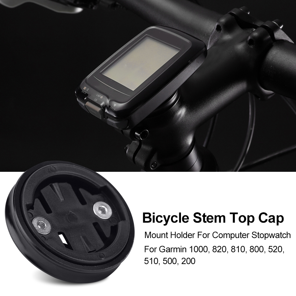 Support De Fixation Pour Chronomètre De Vélo (compatible Garmin) Sur Le Capuchon Supérieur De La Potence