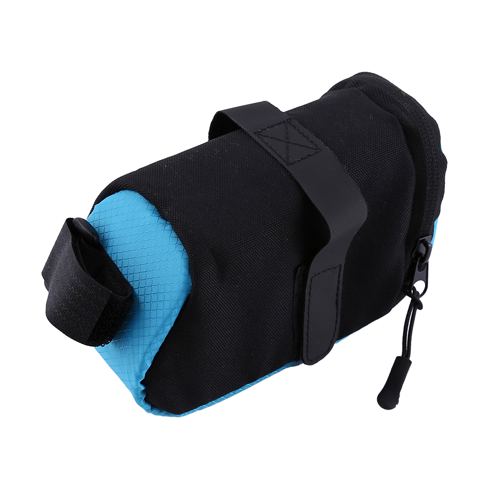 Sacoche De Selle Pour Vtt/vélo De Route, Sac De Rangement Sous La Selle, Accessoires De Cyclisme (bleu)