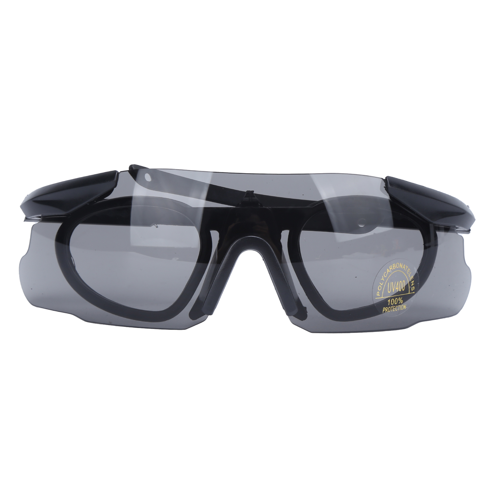 Lunettes Militaires Anti-impact Avec Verres Interchangeables Et Supports Correcteurs