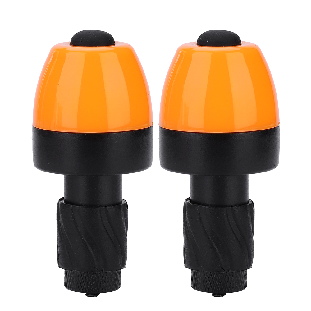 Paire De Feux Led D'Extrémité De Guidon De Vélo, Clignotants Et Lampes De Sécurité.