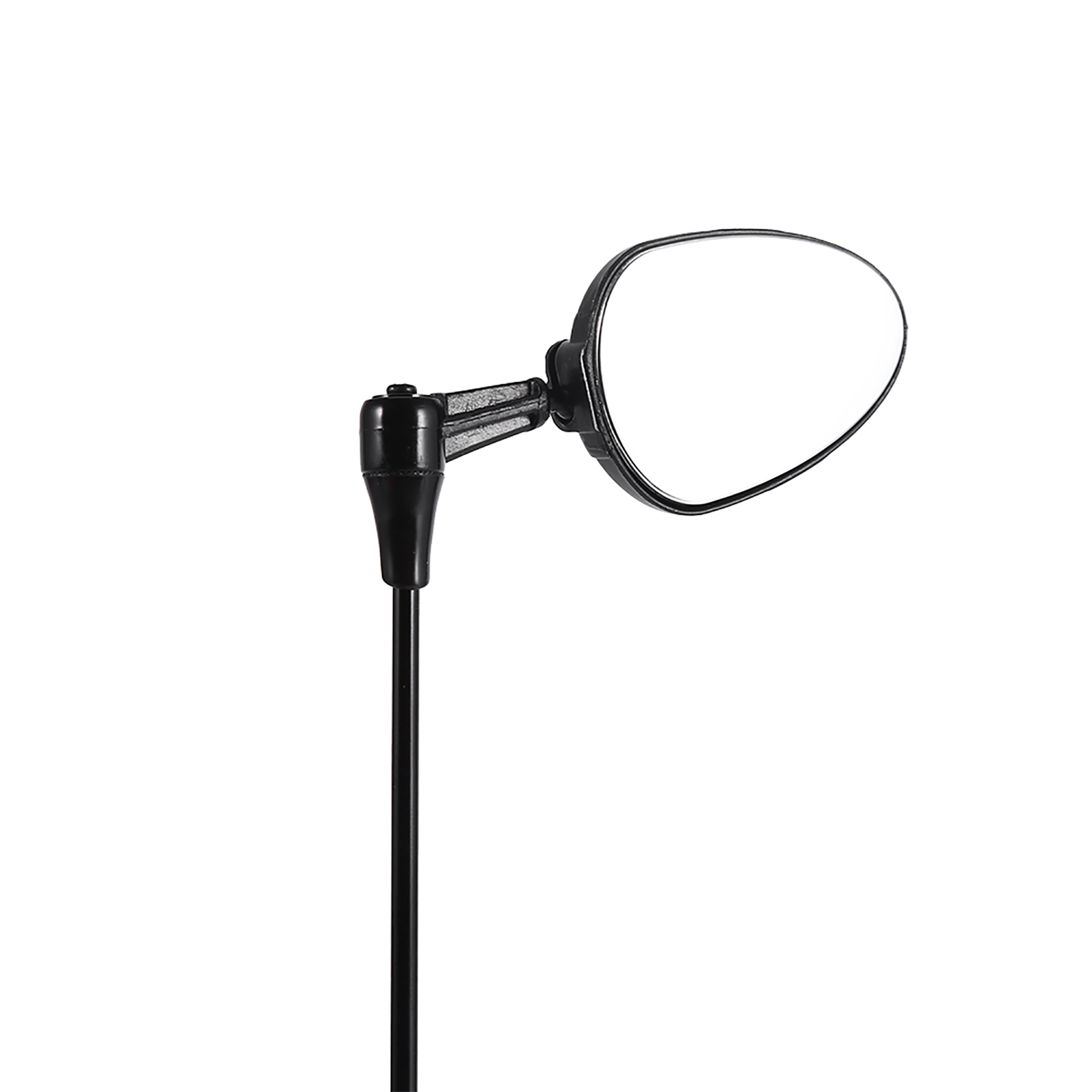 Rétroviseur Arrière De Casque En Abs Durable Pour Vélo De Route Et Vtt, Réglable Et Offrant Une Vue Dégagée.