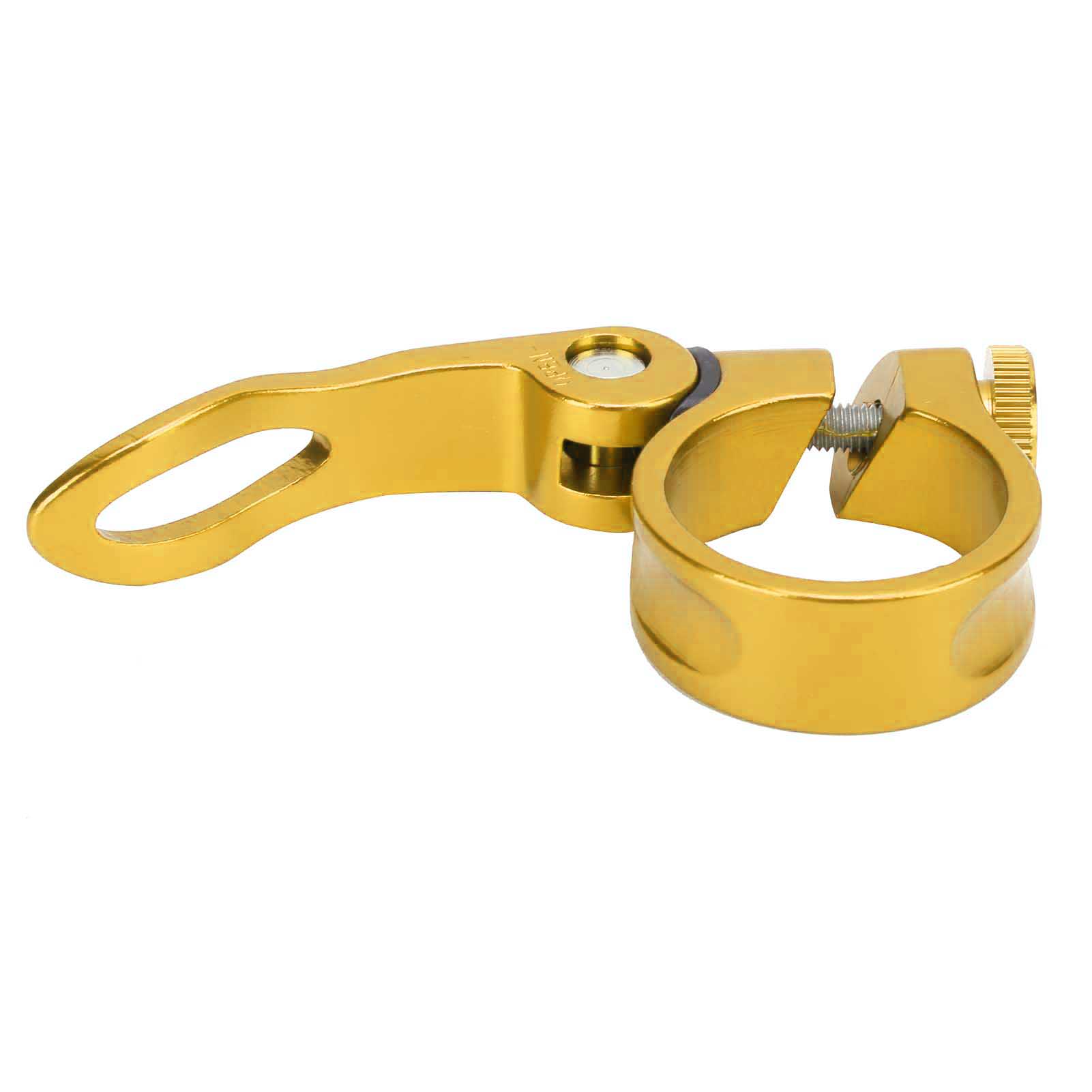 Collier De Selle À Dégagement Rapide En Alliage D'Aluminium Pour Vélos De Route Et Vtt, Compatible Xt-c68 31,8 Mm (or)