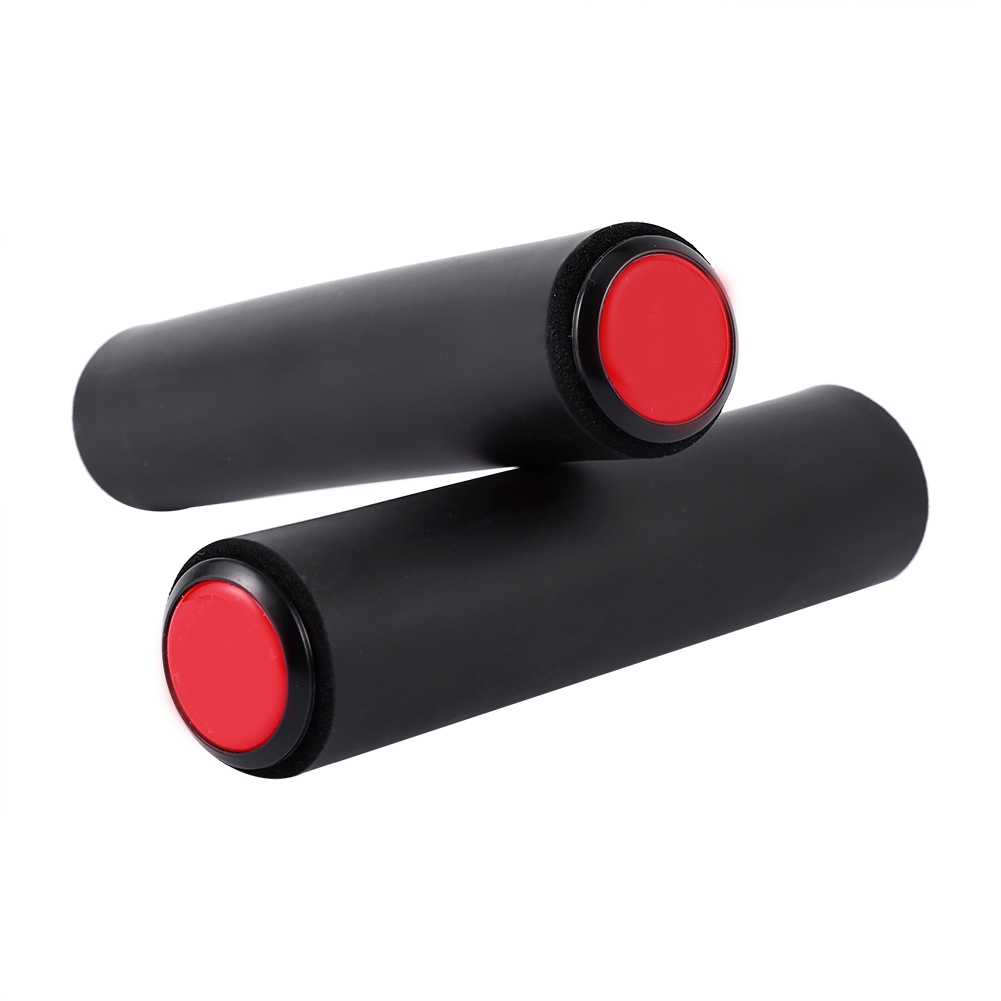 Lot De 2 Poignées De Vélo Vtt En Gel De Silice Antidérapantes Pour Une Meilleure Adhérence Et Un Confort Accru (noir)