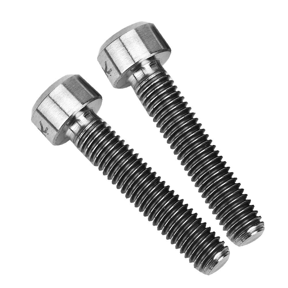 Lot De 2 Vis M5x25mm En Alliage De Titane Pour Poignées De Freins De Vélo De Montagne (titane)