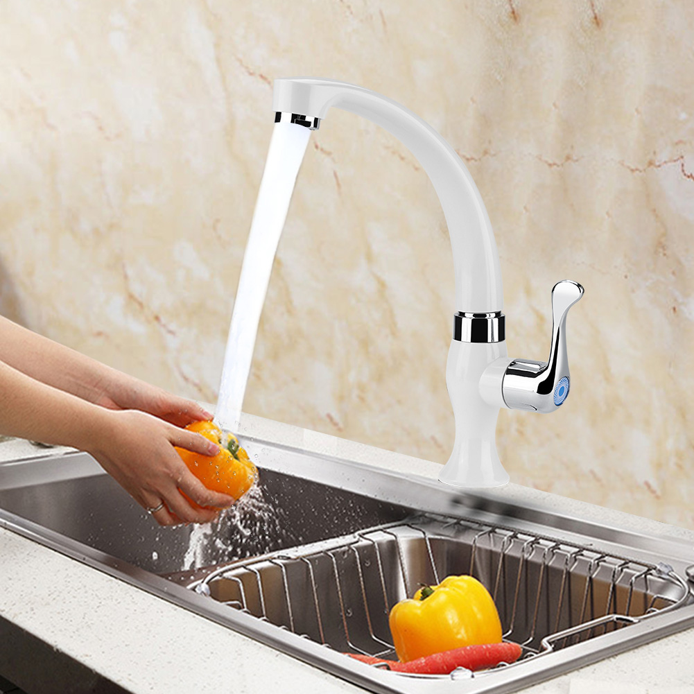 Abs-einzelarmatur Für Kaltwasser, Waschbeckenarmatur, G1/2-anschluss, Einzelner Wasserzulauf, Strapazierfähige Oberfläche.