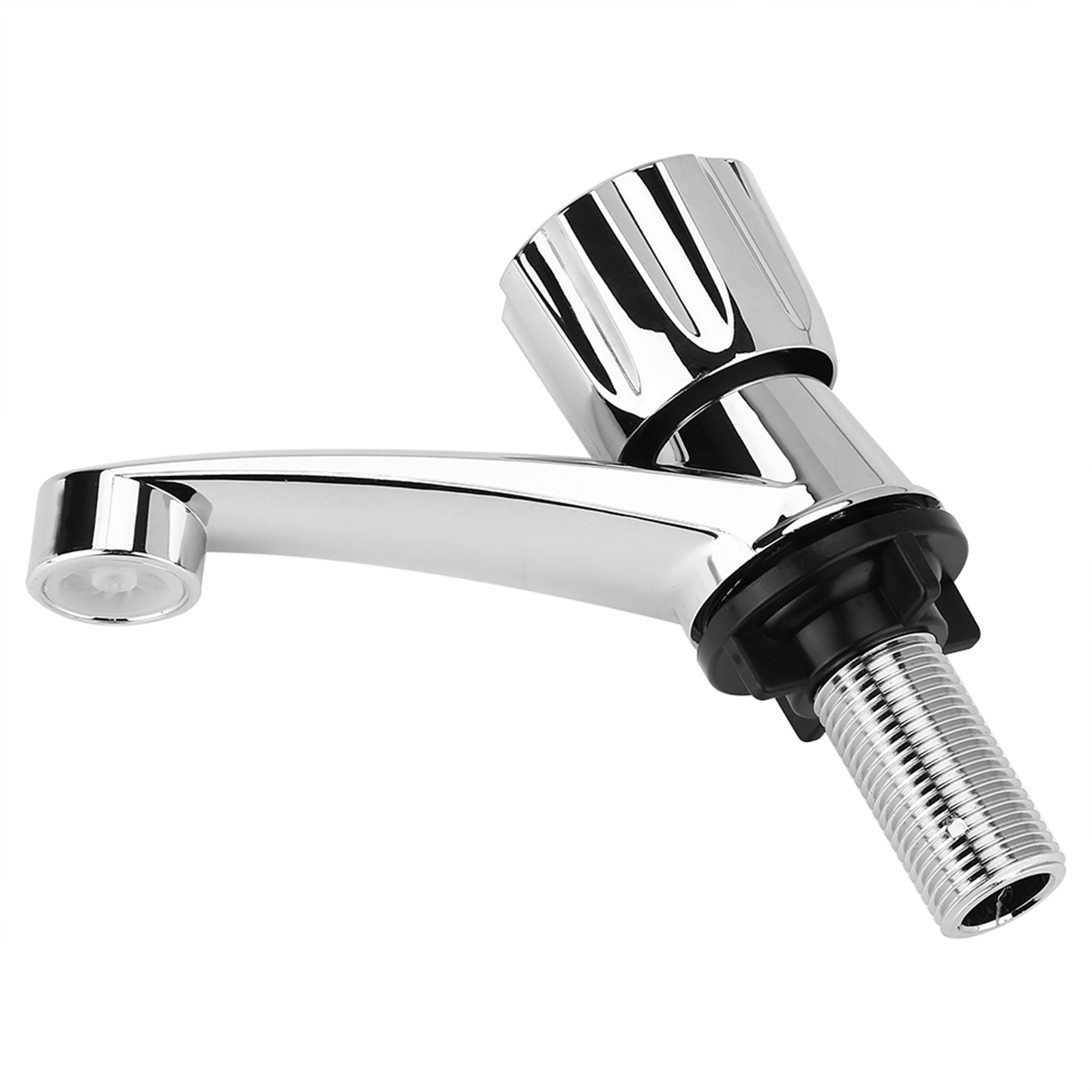 Abs-kaltwasser-spültischarmatur, Badezimmer-waschtischmischer, Küchenarmatur, G1/2-armaturenzubehör, Einhebelmischer, Chrom-finish.