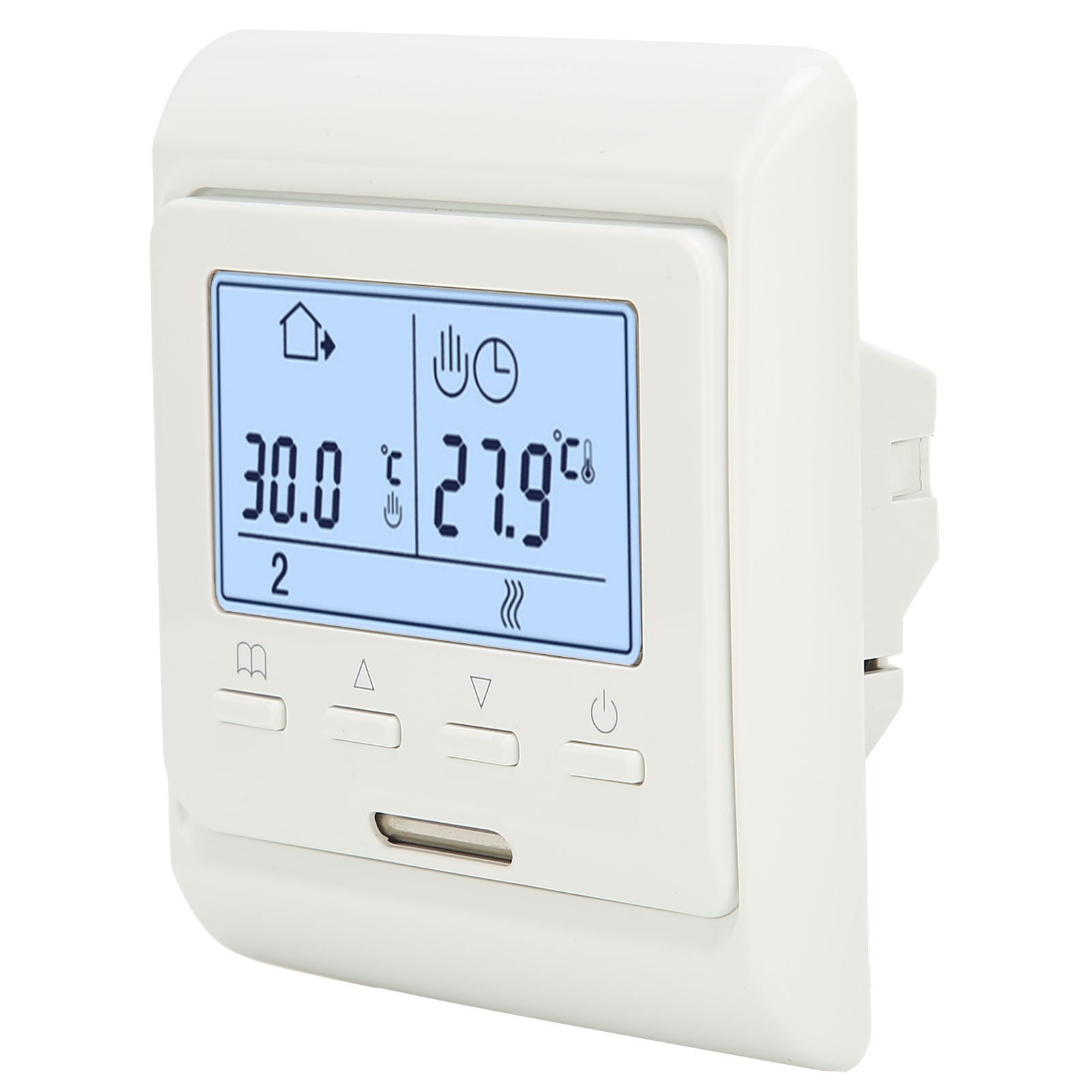 Wandthermostat (180–230 V), Temperaturregler Für Fußboden- Oder Wasserheizung, Kesselsteuerung, Heizungsschalter