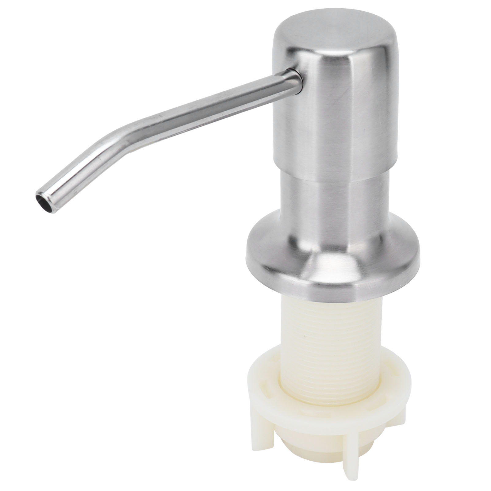 Einbaubarer Flüssigseifenspender Für Die Küchenspüle, Pumpe Aus Edelstahl 304 Mit Verlängerungsschlauch, Wasserhahn-set.