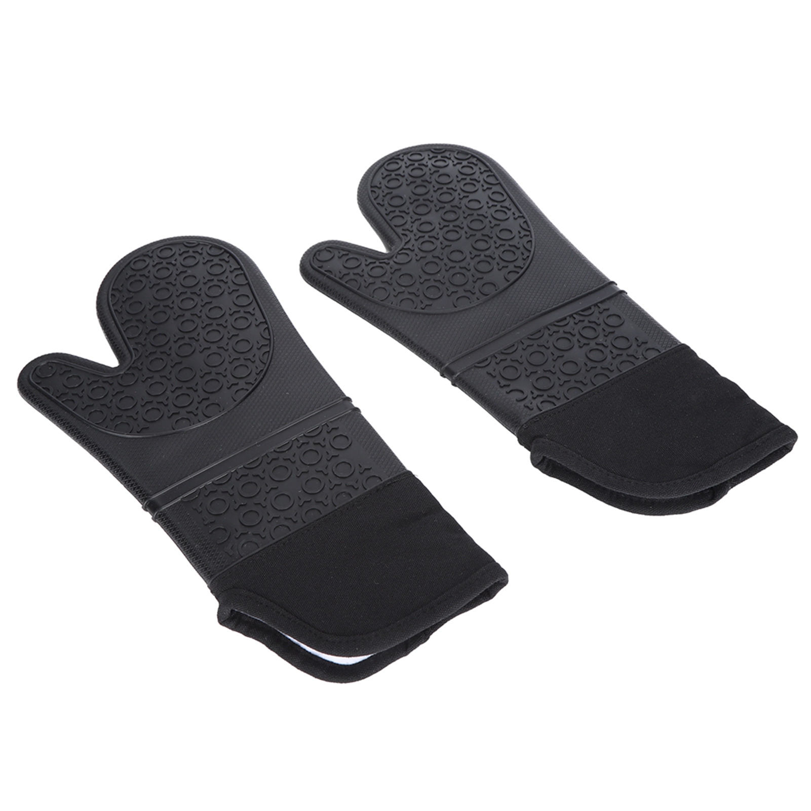 Set Mit 6 Silikon-ofenhandschuhen, Hitzebeständigen Topflappen, Handschutz Für Öfen, Zangen Und Untersetzer, Hitzebeständig Bis 170 °c