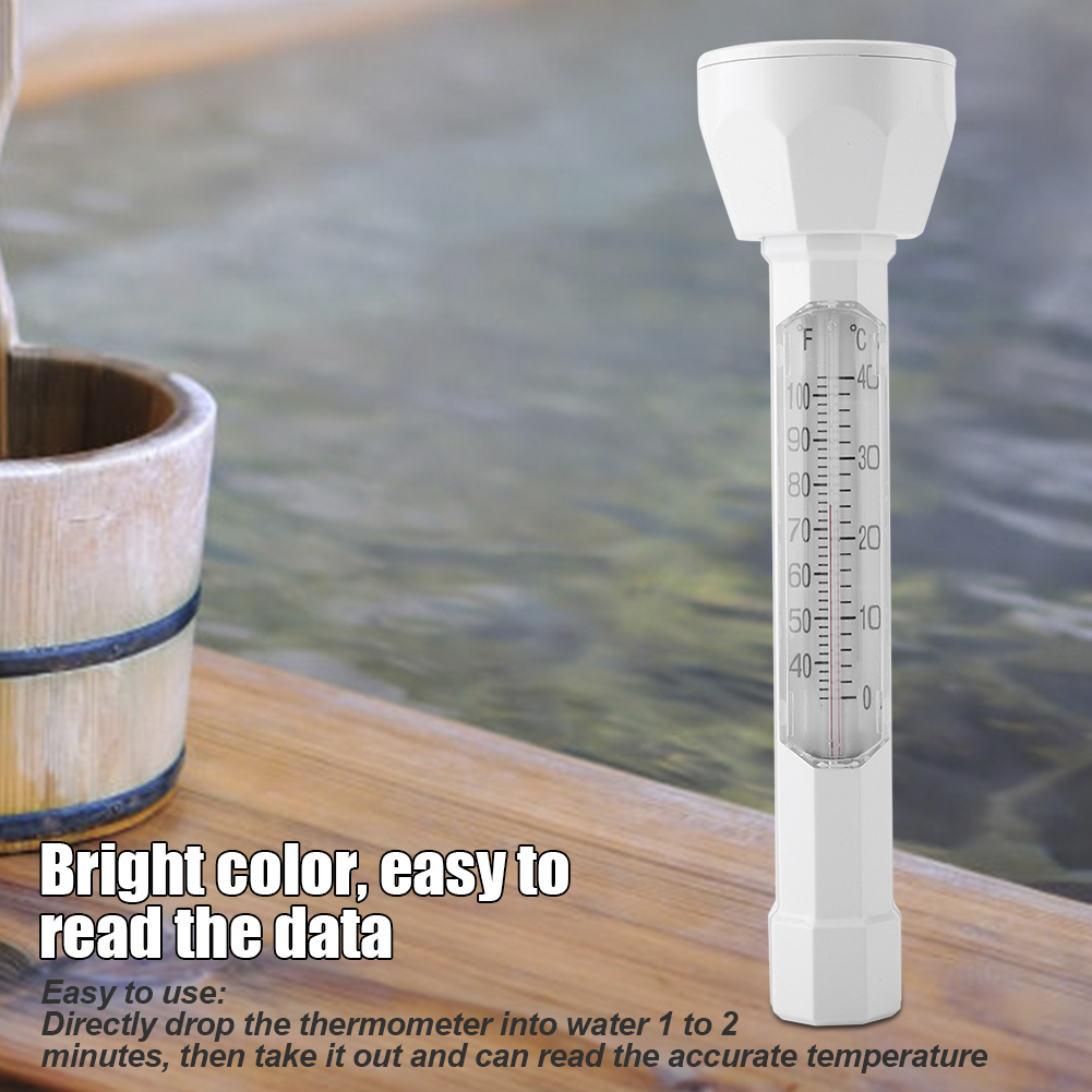 Schwimmendes Poolthermometer, Spa-thermometer, Wassertemperaturmessgerät, Präzises Messinstrument Für Außenpools.
