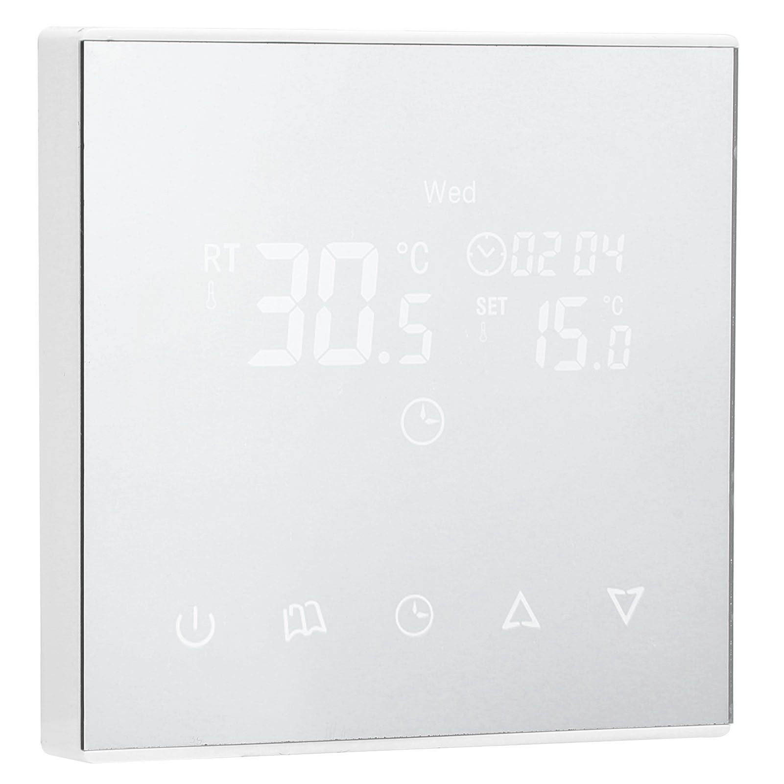 Wandthermostat Für Fußboden- Und Wasserheizung, 220-v-temperaturregler, Boiler-bedienfeld