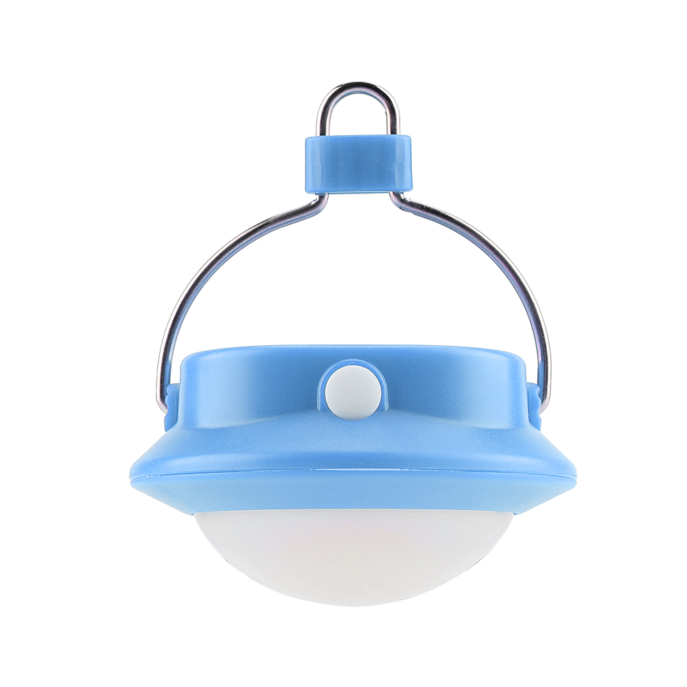 Ultrahelle Runde Cob-led-campinglampe, Mini-outdoor-hakenlampe, Blaues Nachtlicht, Zum Aufhängen, Für Zelt, Wandern, Outdoor-nacht.